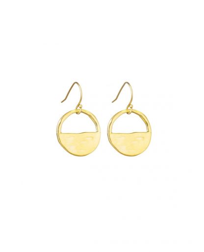 Danon Mini Inner Circle Gold Earrings-0
