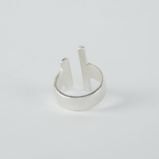Tutti & Co Concept Ring - Silver-0