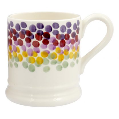 Emma Bridgewater Rainbow Dots 1/2pt Mug-12255