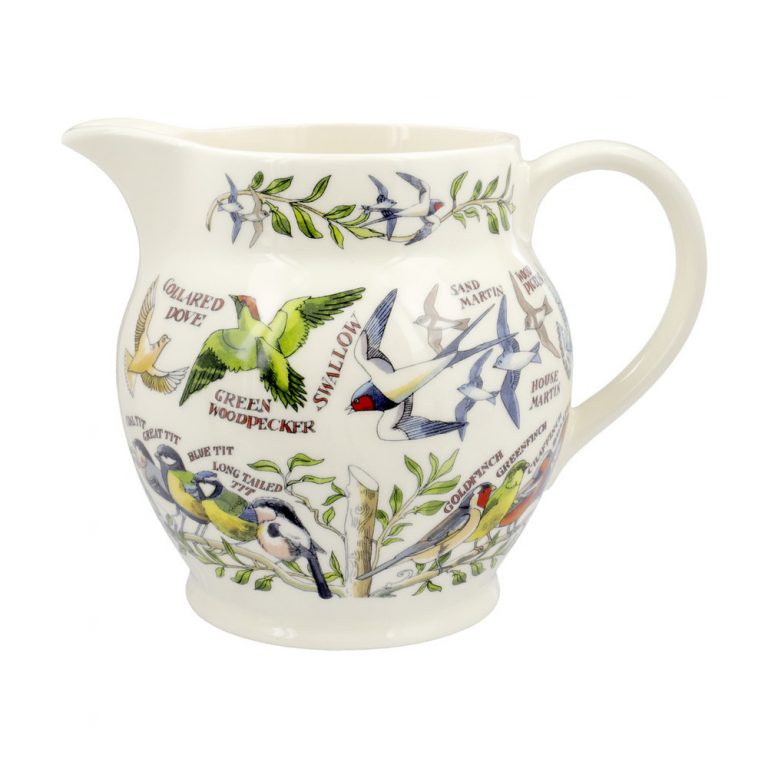 Emma Bridgewater Garden Birds 1 1/2pt Jug Gifted Boston Spa