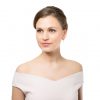 Claudia Bradby 'Signature' Rose Gold Heart Stud Earrings-0