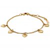 Pilgrim-Sophia Gold Multi Heart Bracelet-0