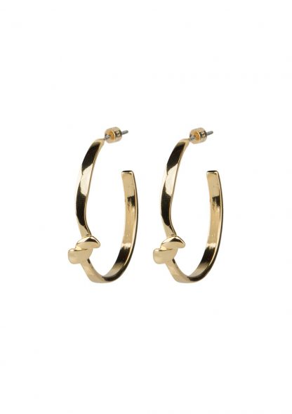 Tutti & Co Bow Earrings in Gold-0