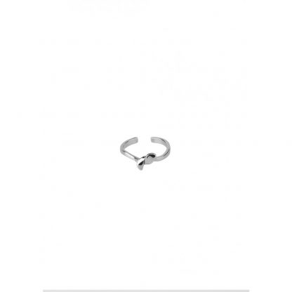 Tutti & Co Bow Ring in Silver-0