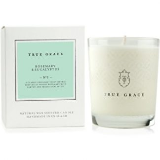 True Grace Rosemary & Eucalyptus Scented Candle-0