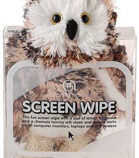 Aroma Home Screen Wipe - Owl-0