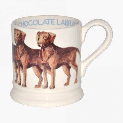 Emma Bridgewater Chocolate Labrador 1/2 Pint Mug-0