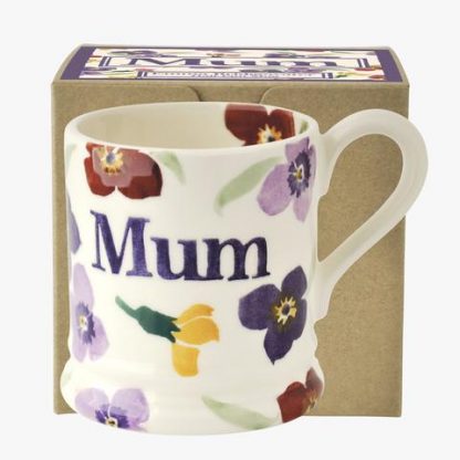 Emma Bridgewater Wallflower Mum 1/2 Pint Mug Boxed-0