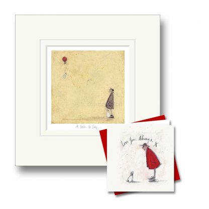 Sam Toft Limited Edition Print - A Note to Say-0