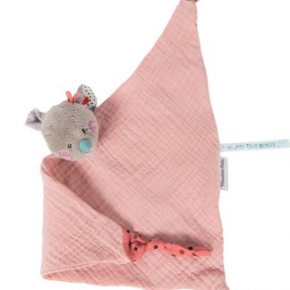 Moulin Roty 'Les Jolis trop Beaux' Mouse Muslin Comforter-0