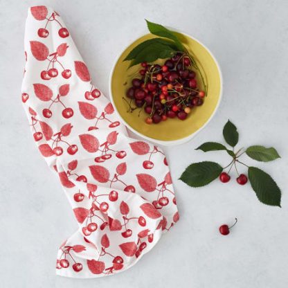 Thornback & Peel Cherry Tea Towel-0