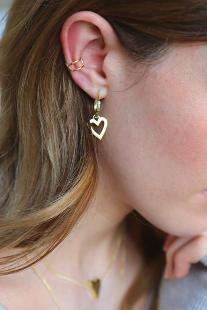 Tutti & Co Angelic Earrings Gold-0