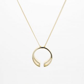 Tutti & Co Channel Necklace Gold-0