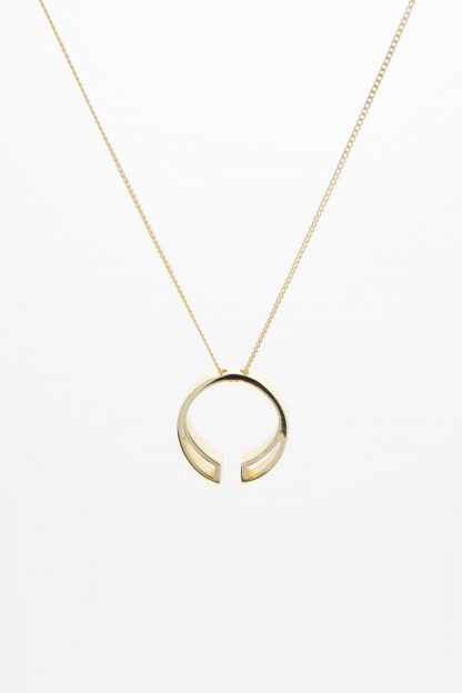 Tutti & Co Channel Necklace Gold-0
