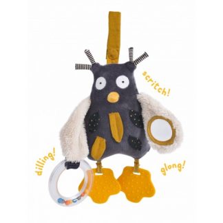 Moulin Roty 'Les Moustaches' Activity Owl-12867