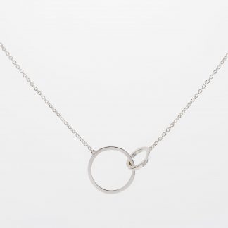 Tutti & Co Orbit Necklace Silver-0