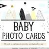 Milestone Baby Cards Over The Moon -0