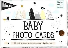 Milestone Baby Cards Over The Moon -0
