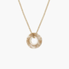 Tutti & Co Mineral Necklace in Gold NE476G - Image 3