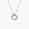 Tutti & Co Mineral Necklace in Silver NE476S - Image 2