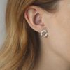 Tutti & Co Mineral Earrings in Silver EA295S-0