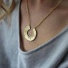 Tutti & Co Earth Necklace in Gold NE477G-13378