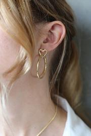 Tutti & Co Saint Earrings in Gold EA318G-0