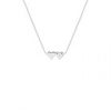 Tutti & Co Connect Necklace in Silver NE482S-13349