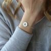Tutti & Co Mineral Bracelet in Silver BR476S-0