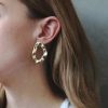 Tutti & Co Current Earrings Gold EA312G-13446