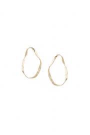 Tutti & Co Organic Earrings Gold EA298G-0