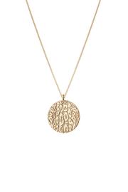 Tutti & Co Leopard Necklace Gold NE485G-0