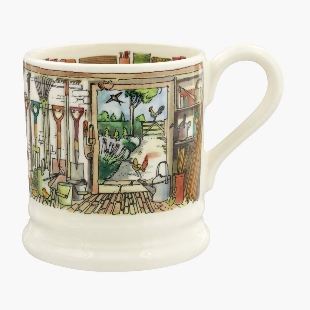 Emma Bridgewater Potting Shed 1/2 Pint Mug-13600