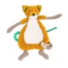 Moulin Roty Chaussette the Fox Comforter with Soother Holder Le voyage d'Olga" 714017-0