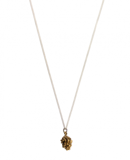 Hultquist Small Pine/Fir Cone Necklace 04471BI-0