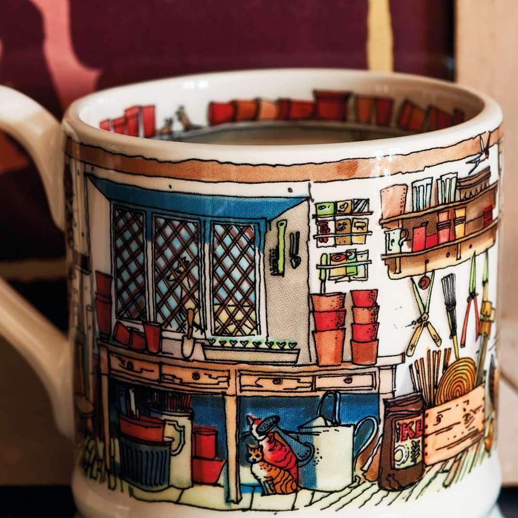 Emma Bridgewater Potting Shed 1/2 Pint Mug-0