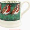 Emma Bridgewater Robin on the Green 1/2 Pint Mug-13725