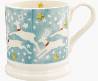 Emma Bridgewater Reindeer in the Sky 1/2 Pint Mug-13727