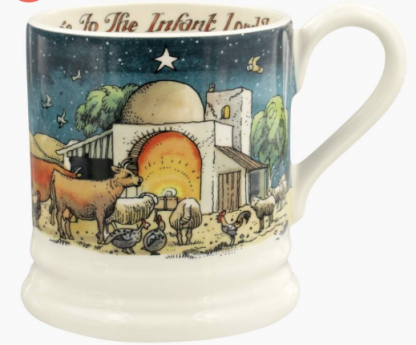 Emma Bridgewater Nativity Scene 2019 1/2 Pint Mug-13730