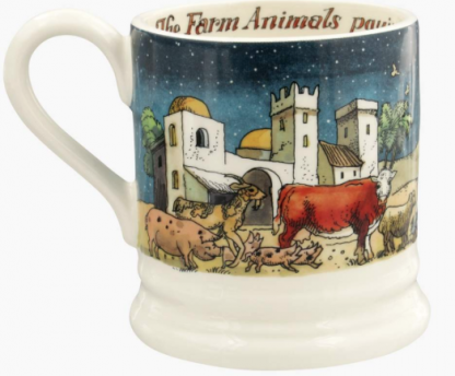 Emma Bridgewater Nativity Scene 2019 1/2 Pint Mug-0