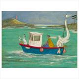 Sam Toft Limited Edition Print - The Cornish Pasty Cruise-0