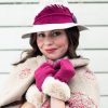 Powder Tamara Wool Gloves - Fuschia-0