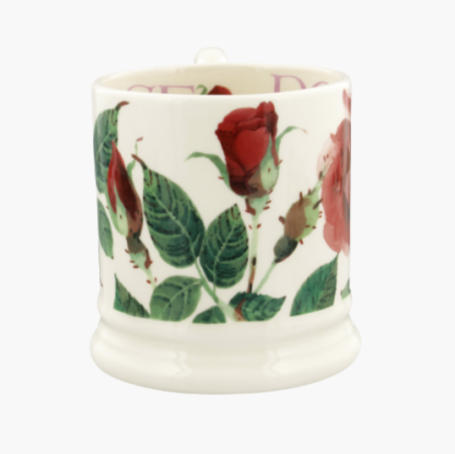 Emma Bridgewater Flowers Red Rose 1/2 Pint Mug - Image 4