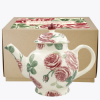 Emma Bridgewater Pink Roses 4 Mug Teapot Boxed-13851