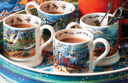 Emma Bridgewater River & Shore Salt Water 1/2 Pint Mug-0