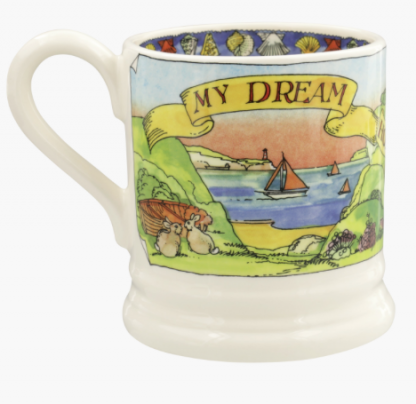 Emma Bridgewater Dream Homes Fishermans Cottage 1/2 Pint Mug-0