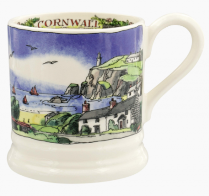 Emma Bridgewater Landscapes Of Dreams Cornish Beaches 1/2 Pint Mug-13894