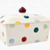 Emma Bridgewater Polka Dot Small Butter Dish-13898