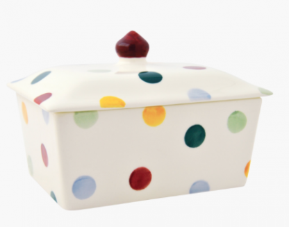 Emma Bridgewater Polka Dot Small Butter Dish-13898