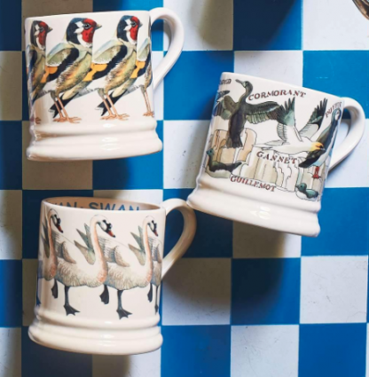 Emma Bridgewater Birds Swan 1/2 Pint Mug-0